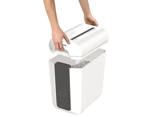 Papiervernietiger Fellowes LX65 4x40mm wit