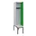 locker met bank,HxBxD 2120x400x815mm,1vak,vak B 400mm,cilinderslot