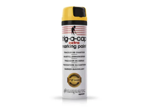 Markeerspray Voor Bouwplaatsen Geel 500Ml