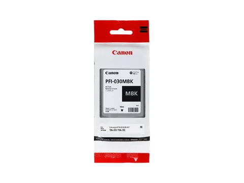 Canon PFI-030 MBK, Mat Zwart, Inkt op pigmentbasis, 55 ml, 1 stuk(s)