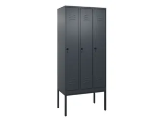 locker voor scheiding van kleding,HxBxD 2120x900x500mm,3vak - 1