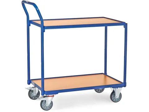 Lichte Tafelwagens 2740 300kg 2 Etages 850x500mm Houten Plaat