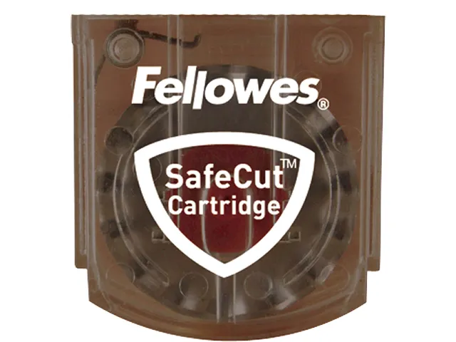 Snijmachinekop Fellowes Safecut recht 2 stuks