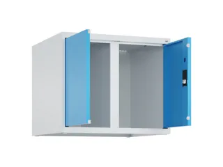 opzetkast,v. locker,2vak.,vak B 300mm,HxBxD 500x600x500mm,vleugeldeur - 2
