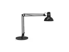 Bureaulamp MAUL Study voet excl.LED lamp E27 zwart