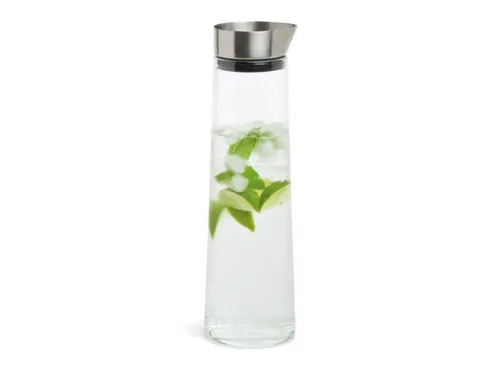 karaf 1 5l glas deksel RVS