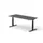 Elektrisch ihv bureau,HxBxD 650-1310x1800x800mm,blad donkergrijs