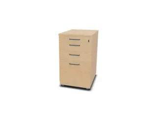 Ladeblok 720x430x600mm 2 Laden Materiaallade Hangmappenlade Ne-Esdoorn - 2