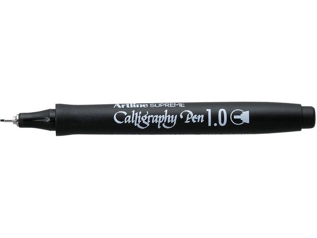 marker Supreme Calligraphy Pen, 1,0 mm, zwart | ArtSupplyShop.nl