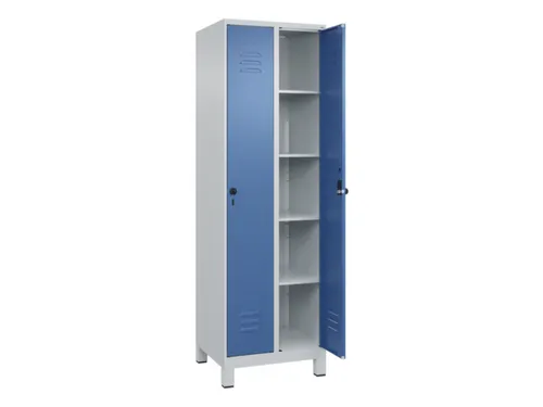 wasgoedverdeelkast,HxBxD 1950x600x500mm,vak B 300mm,draaigrendel