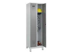 locker,HxBxD 1950x600x500mm,2vak,vak B 300mm,cil.-slot,voeten