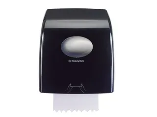 Aquarius 7956 slimroll handdoek dispenser zwart - 1