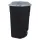Mobiele container basis 110 liter Zwart