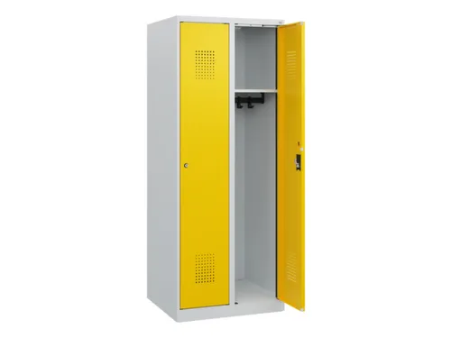schoollocker,HxBxD 1530x600x500mm,2vak,vak B 300mm,cil.-slot