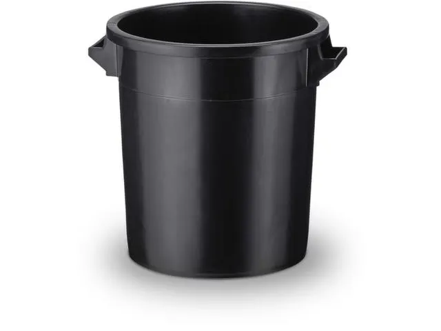 ton,HxØ 410x390mm,35l,HDPE,zwart