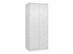 dubbeldekse locker,HxBxD 1850x800x500mm,2x2vak.,vak B 400mm