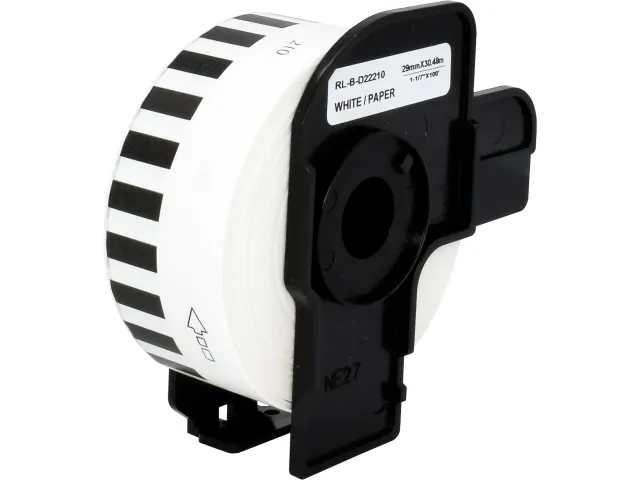 Etiket Brother Pt DK-22210 wit QL550 30,48mx29mm