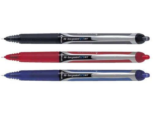 Rollerpen Pilot Hi-Tecpoint V5 RT 0.5mm Fijne punt Zwart