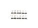 Papierklem Foldback mauly Zilver 214 15mm 12 Stuks