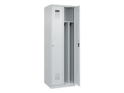 locker voor scheiding van kleding,HxBxD 1850x600x500mm,2vak