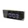 Wekker Technoline WT 475 140x53x35mm wit LED blauw/groen