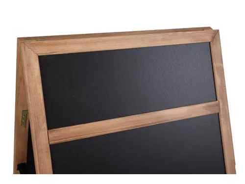 Europel Krijtstoepbord met Topbord 660 x 1280 mm DELUX Natural