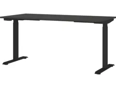 Elektrisch ihv bureau,HxBxD 720-1200x1600x800mm,blad grafiet