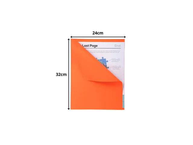 Exacompta Dossiermap A4 Forever Foldyne Oranje 100 Stuks