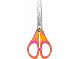Kinderschaar Maped Pulse Soft Neon 13cm assorti op blister - 5