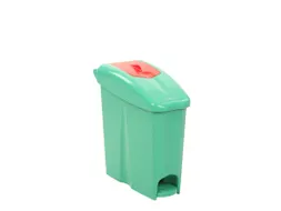 Sanitaire Pedaalemmer Binny 17p Groen Rood 17 Liter