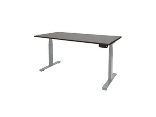 Elektrisch Bureau Dextro Plus 200x80cm Frame Aluminium Blad Logan Eik - 1