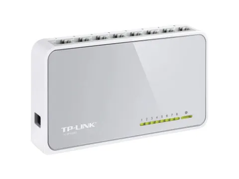 TP-LINK TL-SF1008D TL-SF1008D Netwerk switch 8 poorten 100 MBit/s