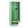 locker met bank,HxBxD 1950x600x815mm,2vak,vak B 300mm,cilinderslot