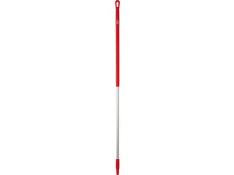 Steel Vikan ergonomic 150cm 31mm rood aluminium