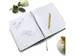 Carnet de notes Èccolo Light Ombre Stripe ligne env.20x25cm 80g 256 p
