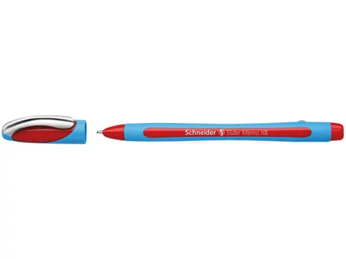 Balpen Schneider Slider Memo Rood Extra Breed