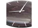Horloge murale NeXtime 'Edge-Wood-Dome' Ø35cm plastique marron