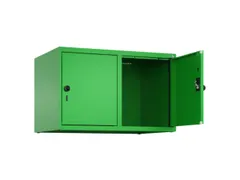 opzetkast,v. locker,2vak.,vak B 400mm,HxBxD 500x800x500mm,draaigrendel