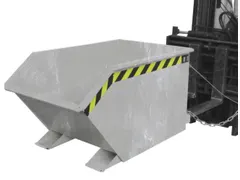 Kiepbak voor spaanders,HxLxB 680x1440x780mm,0,5m³,draagverm. 1000kg