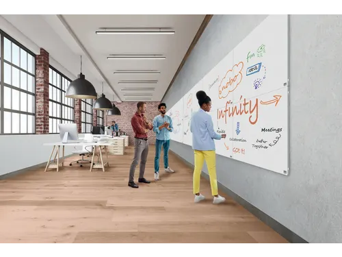 Magnetisch Whiteboard Nobo Infinity randloos 90x120cm