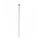Aluminium steel met Duitse draad 50cm