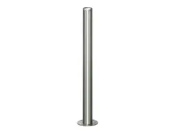 Afzetpaal Rvs Ø 102Mm Met Bodemplaat Schuifmontage