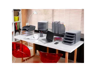 ECOTRAY Brievenbak O ffice grijs doorschi - 4