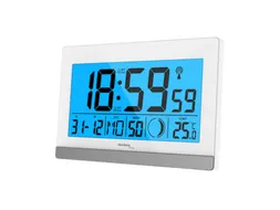 Digitale wekker Technoline WS 8056 144x96x38mm wit/zilver
