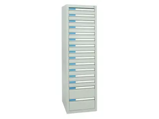 ladekast,HxBxD 1800x500x500mm,15lade(n),centr. vergrendeling - 1