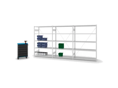 systeemstelling,aanbouwveld,HxBxD 2000x1310x435mm,vakl. 180kg