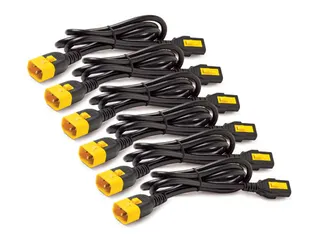 Stroomkabelkit (6 ea), blokkerend, C13 naar C14, 1,8 m - 1