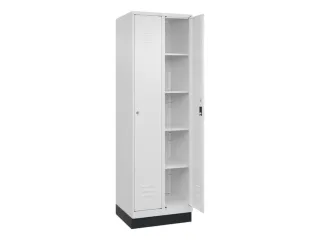 wasgoedverdeelkast,HxBxD 1950x600x500mm,vak B 300mm,cilinderslot - 2