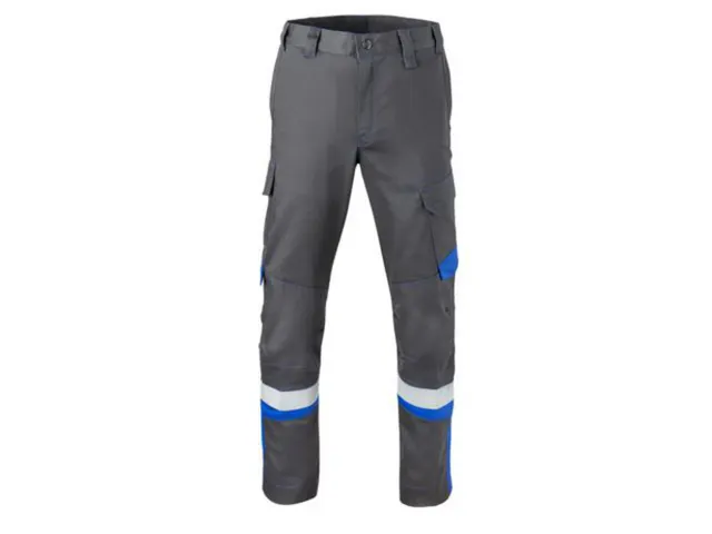 Havep 80345 broek, grijs/korenblauw, maat 57, per stuk