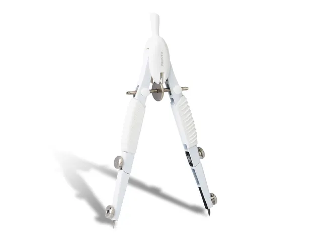 Compas à réglage Aristo Topline Blanc Mat